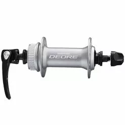 Vorderradnabe Shimano Deore HB-M6000 Silbern Disc Centerlock Hohlachse