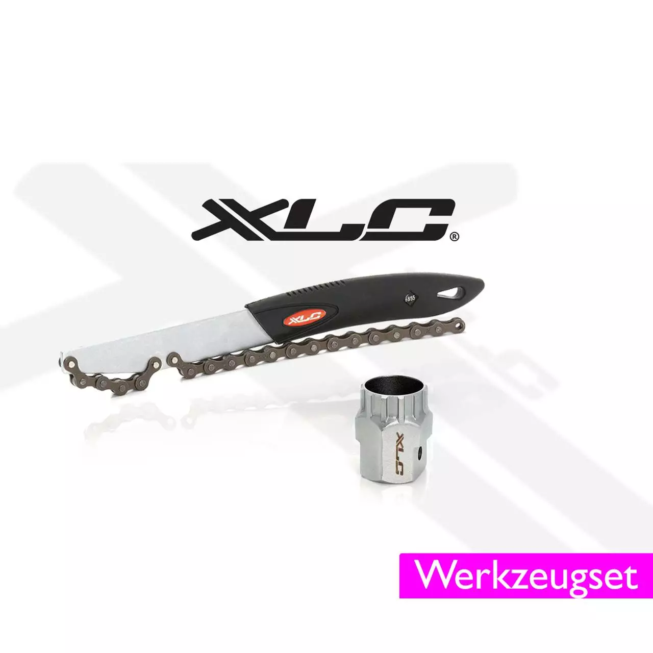 XLC Kassettenwerkzeugset Für 5-10-fach Kassetten 1 XLC Kassettenwerkzeugset Für 5-10-fach Kassetten