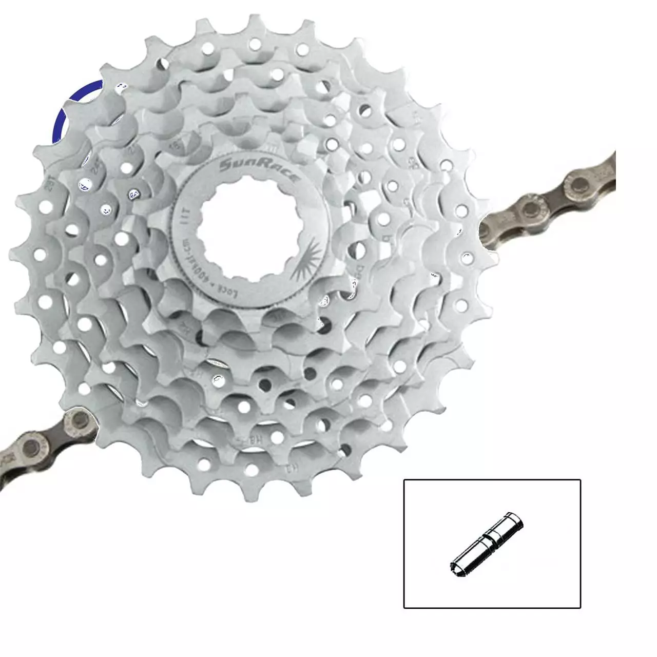 Shimano E-Bike Verschleissset 7-Fach KMC-SunRace 1 Shimano E-Bike Verschleissset 7-Fach KMC-SunRace