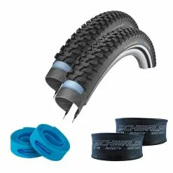 Schwalbe Reifen-Komplett-Set 26 Zoll 57-559 Marathon Plus MTB