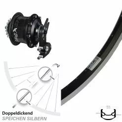 26 Zoll Hinerrad Ryde Andra 35 Rohloff CC EX OEM2 Speedhub