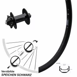 26 Zoll Vorderrad Ryde Andra 40 Disc Mit Formula DC91-V2 Nabe