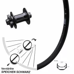 Vorderrad 26 Zoll Ryde Andra 40 Disc 15x100 Mm Formula DHDC-71