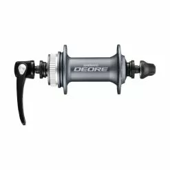 Shimano Vorderradnabe Deore HB-M615 Center-Lock Silbern