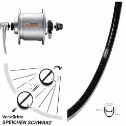 Vorderrad 28 Zoll Ryde Andra 20 Shimano DH-C3000-3N