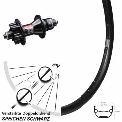 29 Zoll Laufrad Mit DT Swiss 370 6-Loch Ryde Andra