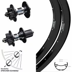 29 Zoll Laufradsatz Ryde Rival 30 DT Swiss 350 Hybrid 100/135 Mm 6-loch