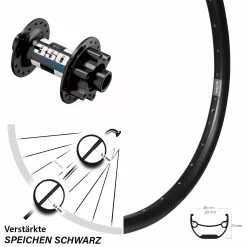 27,5 Zoll Vorderrad Ryde Andra 29 DT Swiss 350 Hybrid 15/100 Mm Steckachse