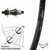 Formula Syncros Sram XD Ryde Edge M30 OS Hinterrad 29 Zoll Centerlock