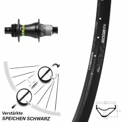 Formula Syncros Sram XD Ryde Edge M30 OS Hinterrad 29 Zoll Centerlock