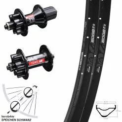 Laufradsatz 29 Zoll DT Swiss 370 Schnellspanner 6-loch Shimano 8-11 Fach Ryde Edge M 30