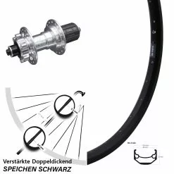 Ryde Andra 40 Disc Hinterrad 28-29 Zoll KX-E Nabe Silbern 6 Kugellager Verstärkt 5x135 Mm