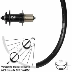 Novatec D042 Ryde Andra 29 Laufrad 26 Zoll Für 6-Loch 5x135 Mm