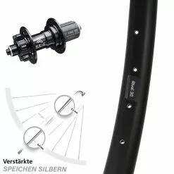 Ryde Rival 30 Disc Hinterrad 27,5 Zoll Mit KX-E Nabe 5x135 Mm 6-Loch