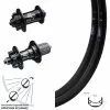 28-29 Zoll Laufradsatz Ryde Andra 40 KX-E Naben Verstärkt 100x135mm Shimano 11-fach