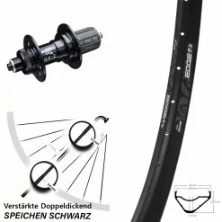 Hinterrad Ryde Edge M30 OS 27,5 Zoll KX-E Nabe 5x135 Mm Centerlock 11-fach