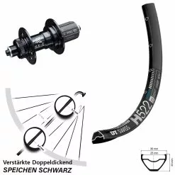 Dt-swiss 29 Zoll Hinterrad KX-E Nabe 5x135 Mm Centerlock 11-fach DT Swiss H 522