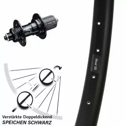 29 Zoll Hinteres Rad Ryde Rival 30 Disc Mit KX-E Nabe 5x135 Mm Centerlock Verstärkt