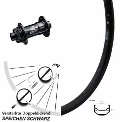 KX-E 15x100 Ryde Andra 40 Disc Vorderrad 26 Zoll Centerlock