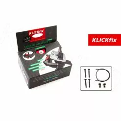 Klickfix Abschließbarer Lenkeradapter Kompatibel Mit E-Bike Displays Schwarz -Fahrradzubehör Verkäufe Adapter20 E abschl