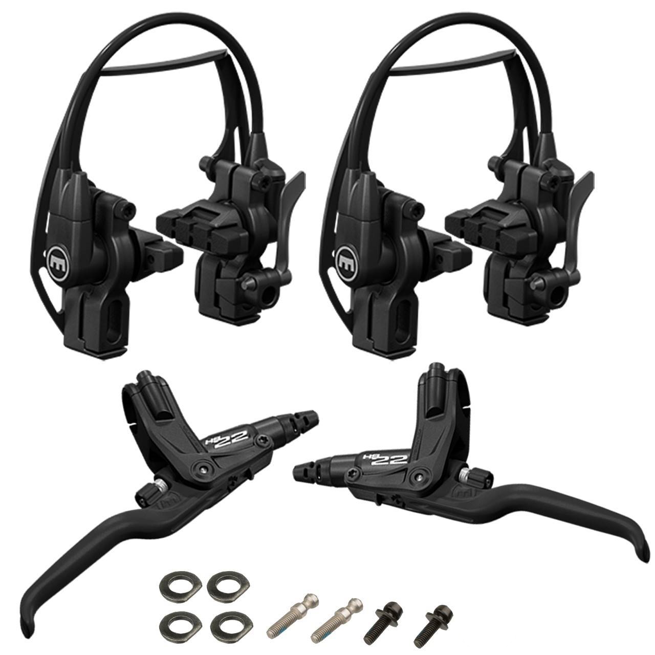 Magura HS22 Bremsenset EVO 2 Schwarz 550 / 1200 Mm 1 Magura HS22 Bremsenset EVO 2 Schwarz 550 / 1200 Mm