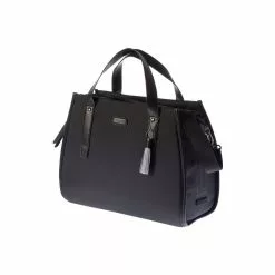 Basil Schultertasche Noir, Midnight Black