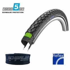 Schwalbe 28 Zoll Fahrradreifen-Schlauch-Set Marathon 40-622