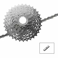 Shimano Verschleissset 11-28 9-fach Kette HG53 Kassette HG400
