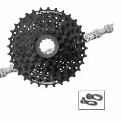 9-fach Verschleisset Connex 9SX Kette Shimano HG200 Kassette 11-32