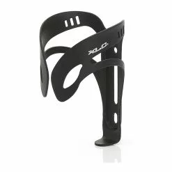 XLC / Fahrrad Trinkflaschenhalter Alu / BC-A04 / Glatte Form / Schwarz Matt